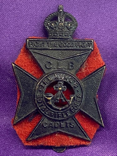 Genuine ww1 the krrc - ww1, clb