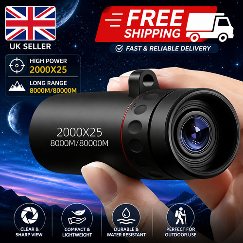 2000x25 monocular telescope - 2000x25, hd