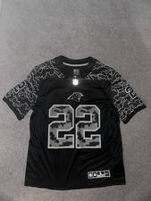 carolina panthers nike reflective jersey - mccaffrey 22 UK Size Large