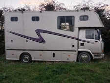 Leyland DAF 7.5t horse box with living