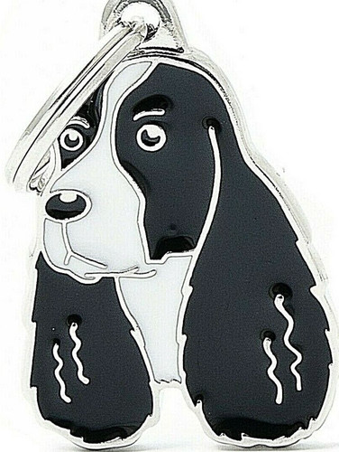 Springer spaniel dog tag - springer, id