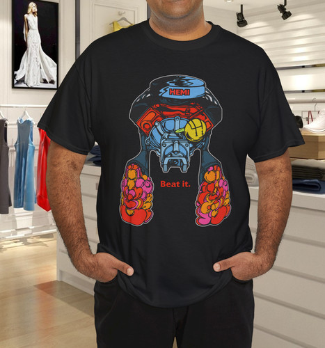 Mopar hemi engine shirt - mopar, t-shirt