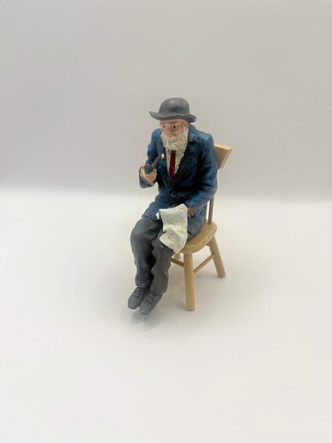 Dolls house seated - house, resin