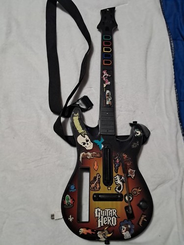 Nintendo wii guitar hero red - wii,