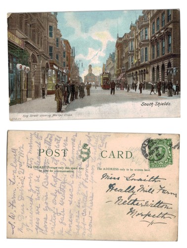 Vintage postcard king street - king,