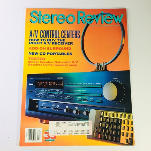 Stereo review magazine july - magazine,