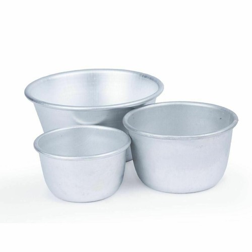 Vogue aluminium pudding basin - aluminium,