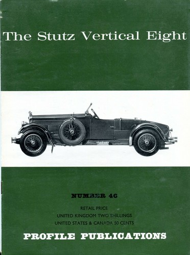 The stutz vertical eight - the,