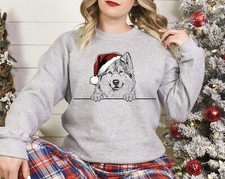Xmas Sweater Alaskan Malamute Dog Christmas Sweater Xmas Jumper Xmas Sweatshirt