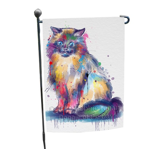 Himalayan cat garden flags - cat,