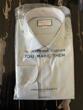 Charles Tyrwhitt Non-Iron Teal