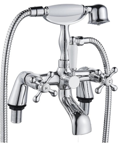 Victorian bath taps with - bath,