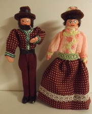 Vintage peg dolls - Husband &