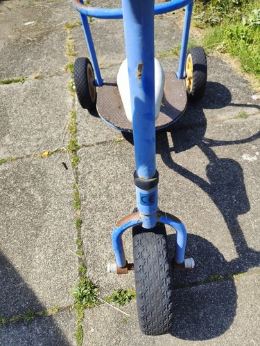 Blue metal wheel kids - blue, 3-wheel