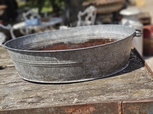 Vintage english galvanised - vintage,