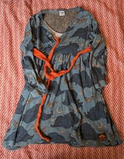 Modeerska Huset (Scandi): Blue Bats Stars Dress: 5yrs. Great for Halloween
