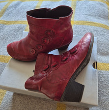 Gabor Women's Red Leather