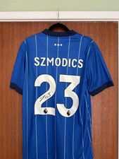 Szmodics Signed Ipswich Town Shirt 2024/25