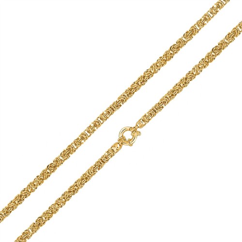 18ct gold vermeil byzantine - 18ct,