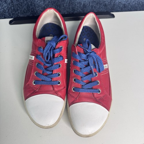 Ecco red leather street - ecco,