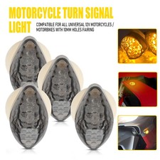 4x Flush Mount Motorcycle Turn