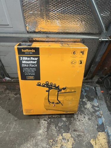 Halfords three bike - three-bike, carrier