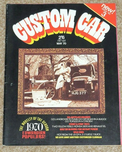 Custom car magazine may 1970 - car,
