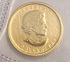 1/20 OZ Canada Gold Maple Leaf BU .9999 24k Gold Coin Bullion Random Year