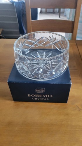 Vintage bohemia crystal glass - vintage,