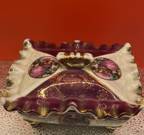 Trinket dish with lid - with,