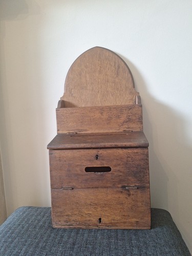 Antique oak welch church - antique,