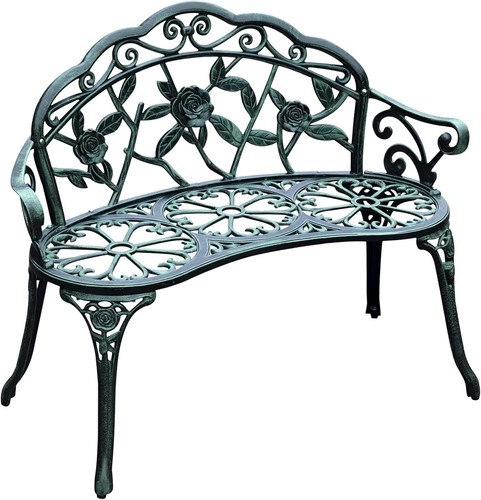 Metal garden bench seater - bench, 2