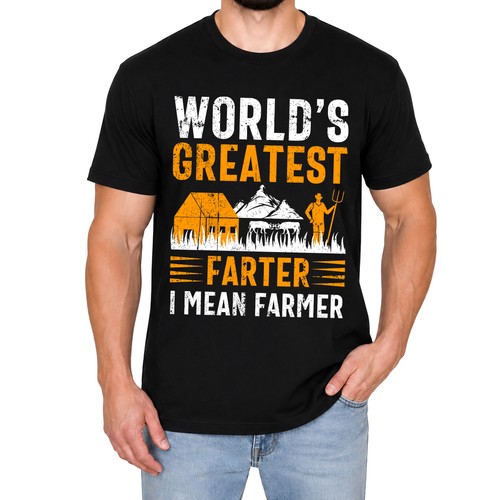 Vintage funny farmer mens - vintage,