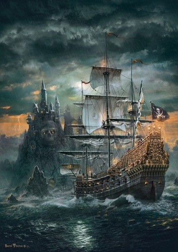 Clementoni pirate ship - ship, 1500