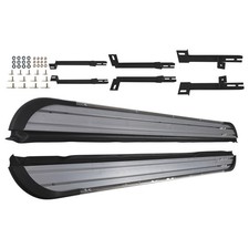 Nerf Bars Side Steps Set for AUDI Q7 2015-2023 4M 4MB Running Board Black