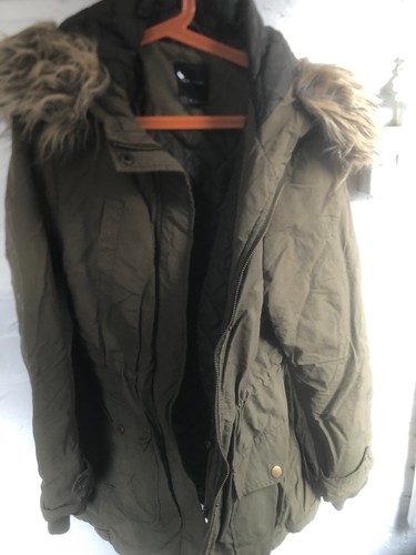 Girls parka coat new - coat, size