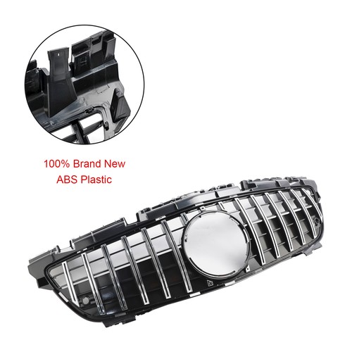Chrome front radiator - front, grill