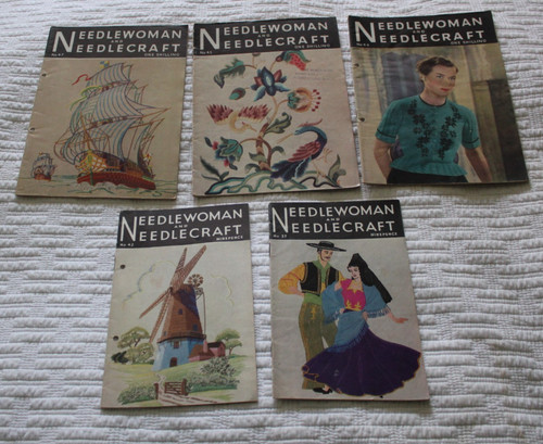Vintage needlewoman and - vintage,