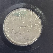 2018 Letter G 10p Coin A To Z