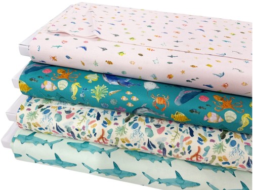 Under the sea fabric cotton - under,