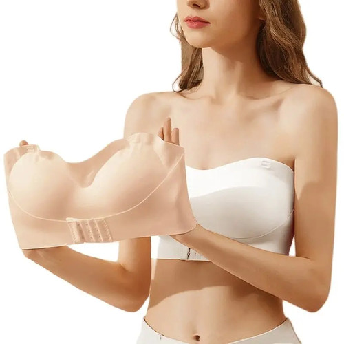 Strapless push bra wireless - strapless,