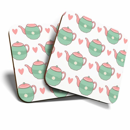 Coasters cute teapots - coasters,