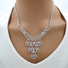 Silver Crystal Bridal Wedding