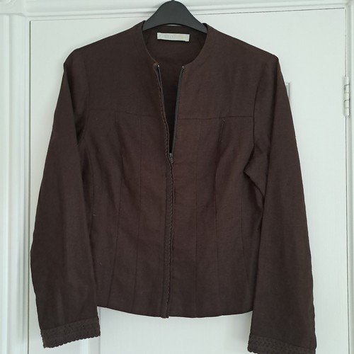 Kaliko chocolate brown jacket - chocolate,