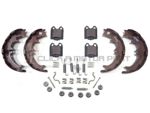 Rear handbrake shoes - handbrake, +