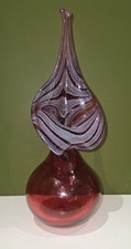 Signed Studio Art Glass Jack