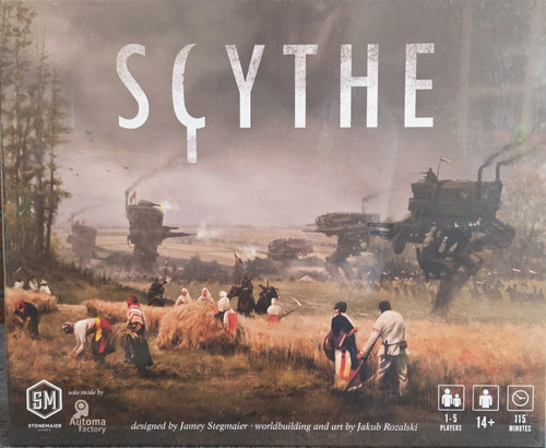 Scythe board game base - board,