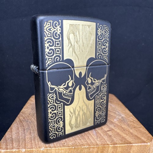 Rare 2017 zippo lighter brass - 2017, "brass
