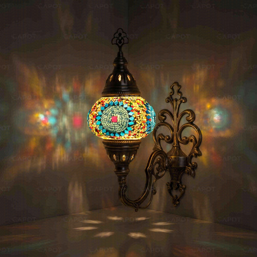 Multicolor turkish mosaic wall - mosaic,