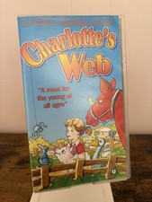 HANNA-BARBERA E.B. WHITE'S CHARLOTTE'S WEB VHS VIDEO